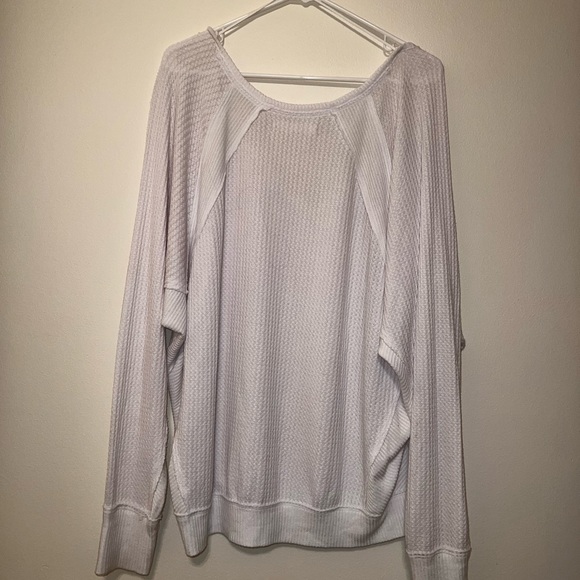 Free People waffle knit top - Picture 2 of 3